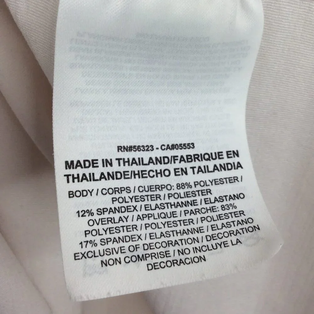 Nike AIR Women's Layered Tank‎ Top Size Small White Black Racerback